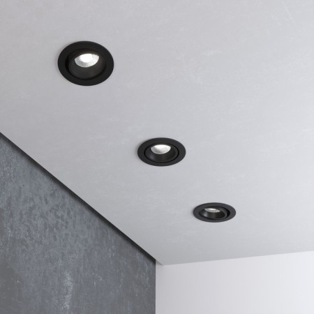 Introduced LED LED Elektrostandard, Nulla, 101x101x66 mm, 7W, LED, 560LM, 3000K, black color black-3