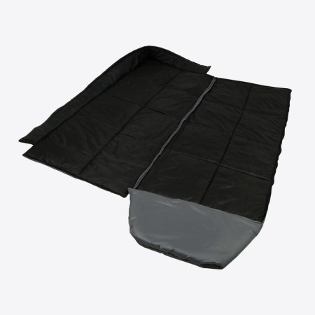 Sleeping bag, gray color-2