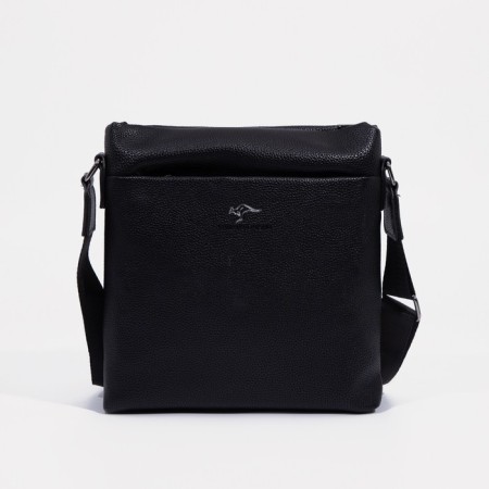 Male bag, black color-1