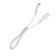 ONE Depot S01T, Type -C - USB, 2.4 A, 1 m, white cable