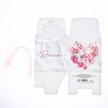 Gift folding box, packaging, "Dream", 12 x 12 x 12 cm-4