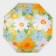 Automatic "Flowers" umbrella, eponge, 4 addition, 8 knitting needles, r = 49 cm, color mix