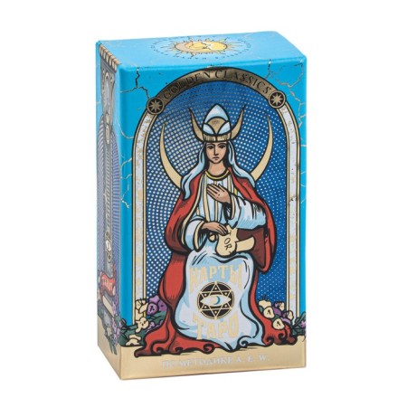Tarot "Golden Classics" gold, 78 cards (6x11 cm), 16+-1