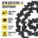Tundra chain for the chainsaw, 4 ", 100 mm, groove width 1.1 mm, step 1/4", 28 links