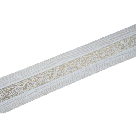 Bar for the cornice "grace", height 7 cm, length 25 m, color gold, patina white