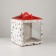 Confectionery box with a window, a chest, Happy New Year, 20 x 20 x 20 cm, New Year