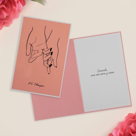 Postcard "P.S I Love You", 12 x 18cm-1