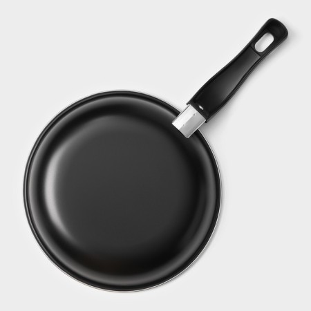 Set of the jacqueline pan, 3 subjects: 20/25/30 × 4 cm, anti -stick coating, black color-8