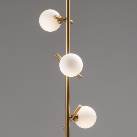 Freya FR5259FL-03BS BLOSSOM, 320x250x1535 mm, G9, 3x25W, brass color.-12