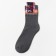 Women's socks, dark gray color, size 23-25