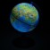Zoogeographic (children's), diameter 210 mm, with backlight from batteries