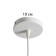 Lamp "Bombat" E27 40W white 4x4x18cm