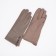 Gloves are female, dimensionless, without insulation, beige color