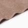 Ethel towel, col. brown, 50x70 cm, 100% HL