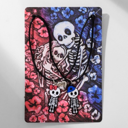 Kuulons "Uzolnutor" on the magnet, skeletons, black and white color, 40 cm-4