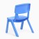 Blue stool 48 x 33 x 25 cm