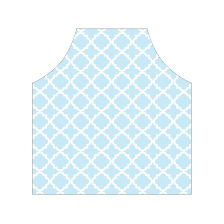 Apron kitchen with a photo print "Simple ornament", adjustable, size OS-2