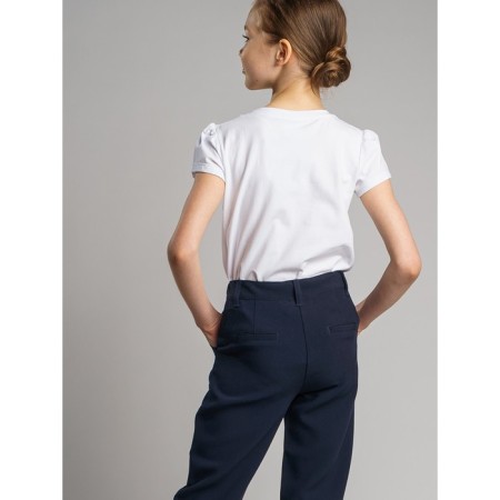 Блузка для девочки с бантом, рост 140 см-7