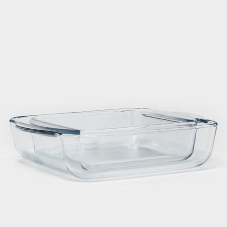 A set of baking forms Borcam, 2 items: 1.95 l, 1.04 liters-2