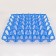 Tray for chicken eggs, blue