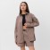 Women's costume (shirt and shorts) Mist Summer Time, size 48, coffee