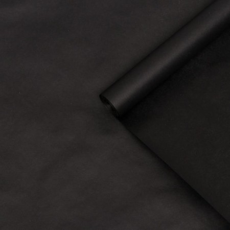 Paper for decor and floristry, craft, bilateral, black, plain, roll 1 pc., 0.7 x 10 m