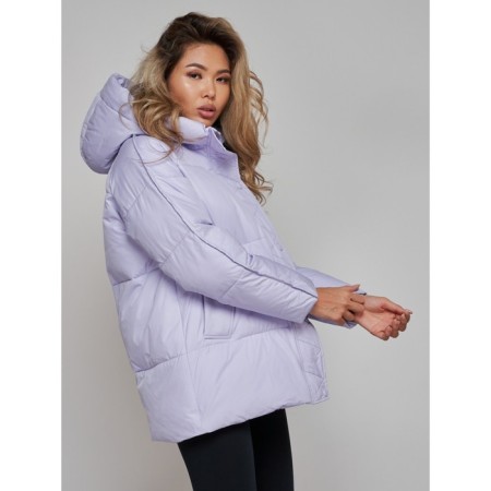 Winter jacket, size 50, purple color-8
