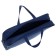 Folder with A4 handles, 360 x 270 x 80 mm, textile, inner pocket, blue 1sh48