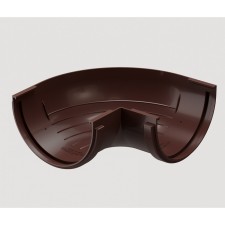 Corner element External Döcke Standard, brown, 120mm * 90 °