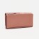 Women's wallet on magnets, pink color