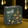 Garland "Curtain" 2.5 × 0.65 m with nozzles "Drops", IP20, transparent thread, 50 LED, glow warm white, 8 modes, 220 V