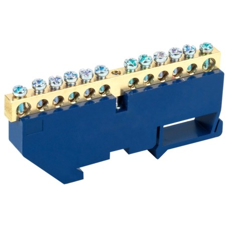 The “N” tire is zero with a blue insulator for a 6x9 mm DIN-rack Strait Bol. 12 REXANT groups