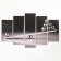 Carty clock is wall-mounted, modular "swing", silent, 80 x 140 cm