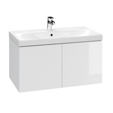 Cersanit Color 80 sink for COM/Color 80, suspended, white color