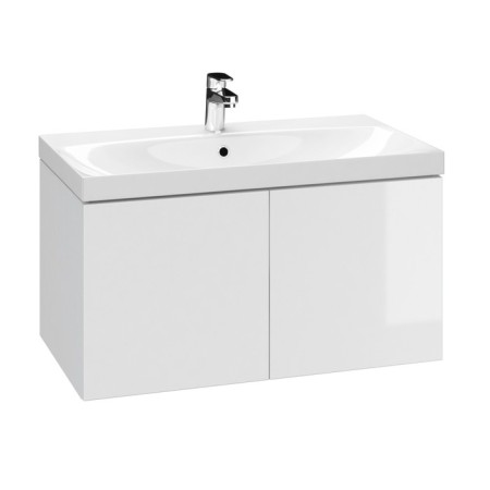 Cersanit Color 80 sink for COM/Color 80, suspended, white color