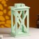 Kashpo wooden "Lantern. Provence" 17x17x31 cm olive