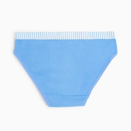 Panties female slips, blue color, rr 42-44-2