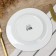 Ceramic plate "With Love", 20 cm, white color