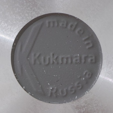 Pan, d = 24 cm, plastic handle, anti -stick coating, color light marble-6