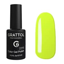 Garattol Color Gel Polish, No. 035 Pastel Lemon, 9 ml