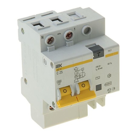 Circuit breaker automatic differential 25a