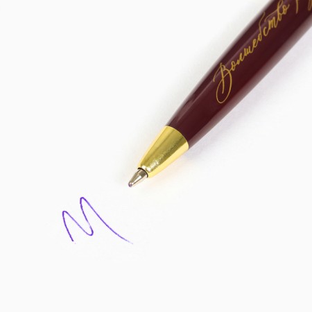 Pen in the tube "Believe in miracles", plastic, 1mm-2