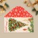Money envelope “Happy New Year!”, Christmas tree, 16.5 x 8 cm, New Year