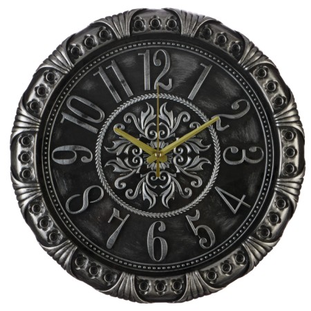Watching clock, series: interior, "Azarina", discrete move, D-30 cm, mix
