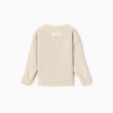 Cardigan Knitted baby I, r.68-74, beige-3