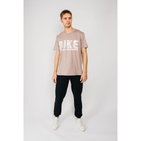 Male T -shirt, size 48, coffee color