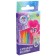 Wax pencils, set of 6 colors, height 8 cm, diameter 0.8 cm, my literal pony