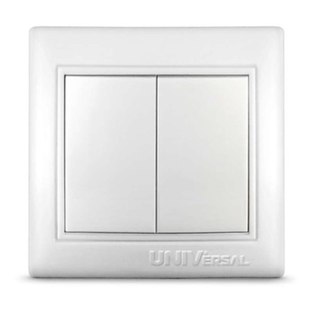 Universal C0023 Seville switch, SP, 10A, 2 keys