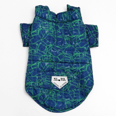 Dog jacket "Matrix", size 8, blue-green (DS 23, Osh 26, OG 32 cm)-6