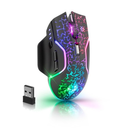 Mouse Defender OneShot GM-067, wireless, optical, 3200DPI, black-7